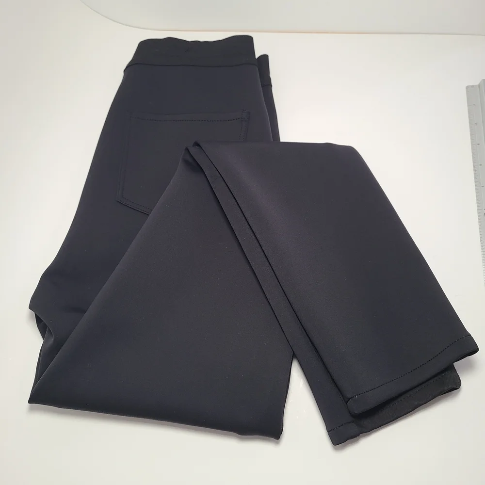 J Brand Black Trousers with Zipper Accents Size 26 - Picture 9 of 10